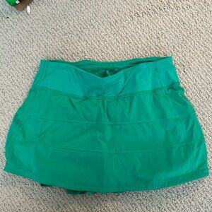 Vibrant Green Lulu Skirt